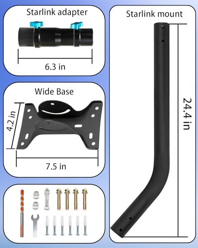 Adjustable Wall Mount for Starlink Satellite E5068