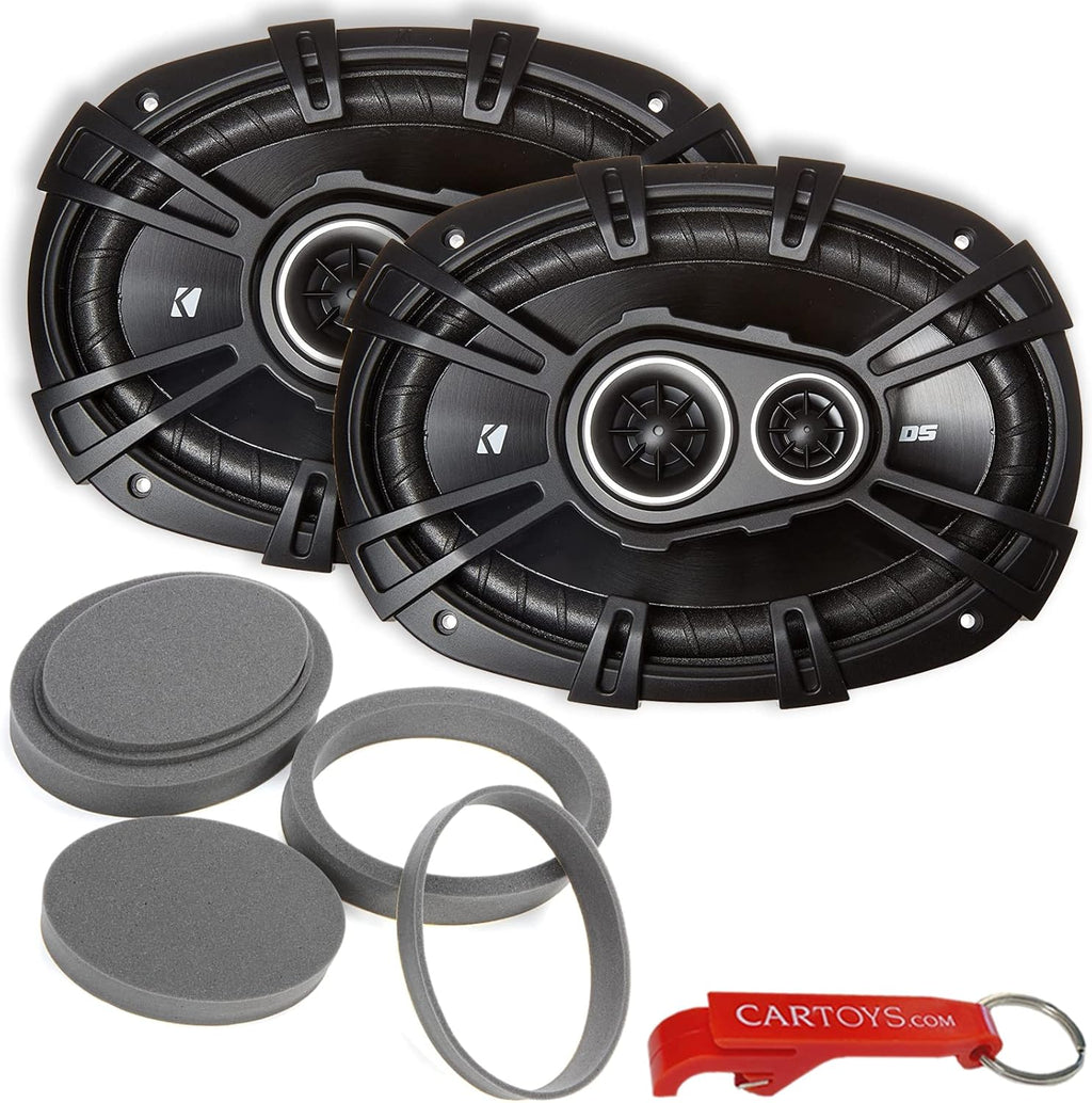 6x9 360 Watt 3-Way Car Audio Coaxial Speakers N364753