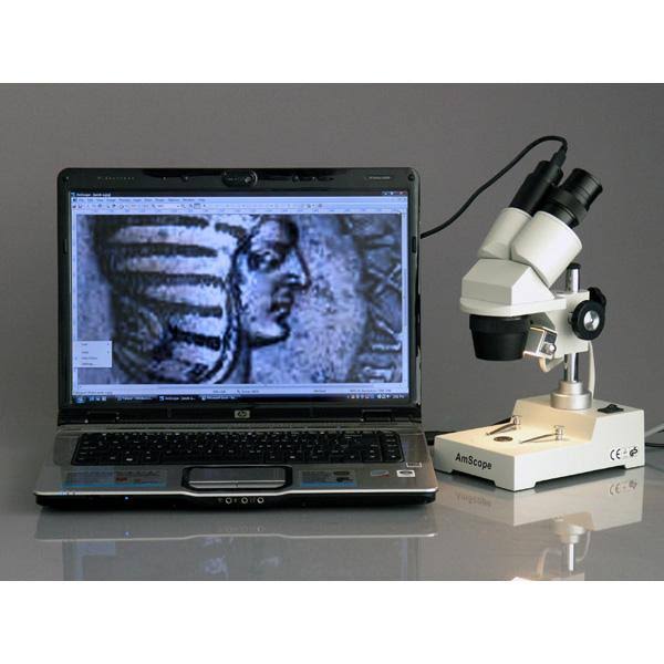 Stereo Microscope + 2MP USB Camera J2601