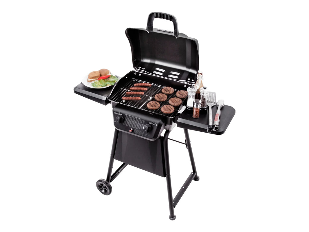 Black Gas Barbeque Grill 280 sq.in L414