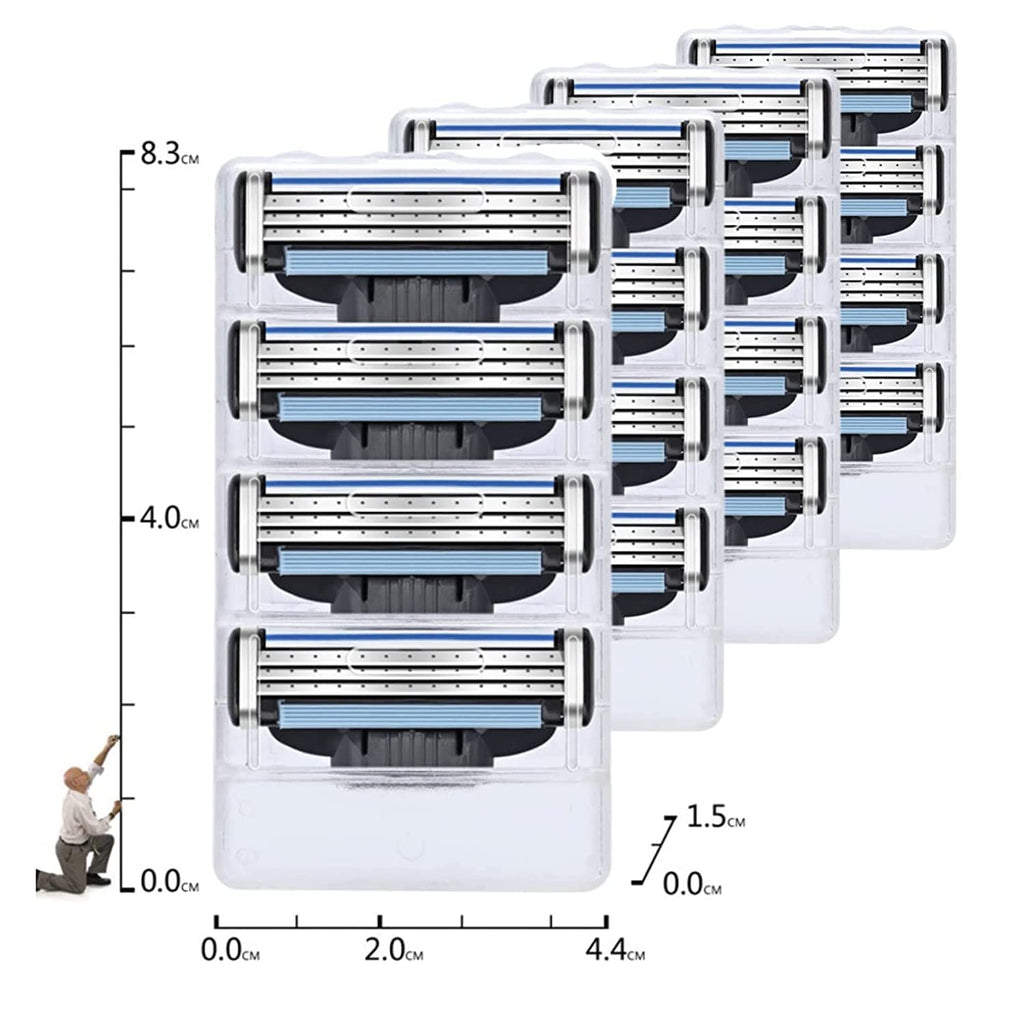 Precision Cut Stainless Steel Razor Blades Refills Y5634
