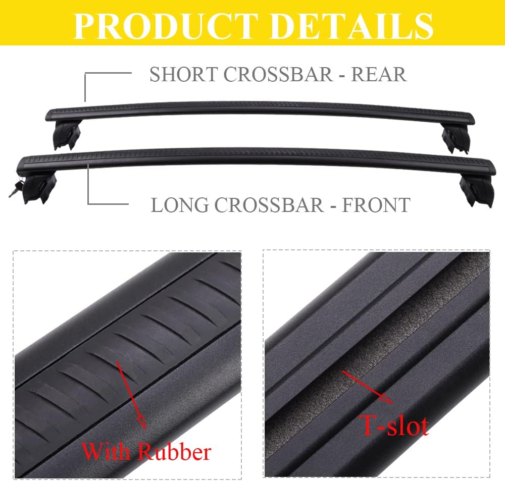 Acura MDX 2022 Roof Rack Cross Bars Z68105