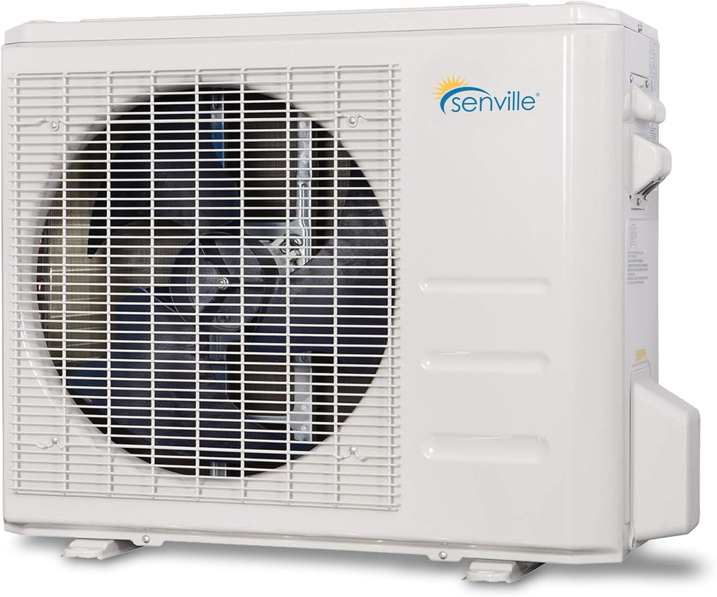18000 BTU 208/230V White Mini Split Air Conditioner Heat Pump R39896