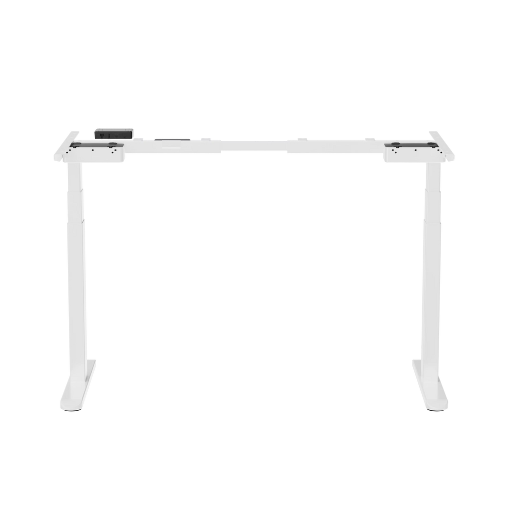 White Electric Stand up Office Desk Frame P485089