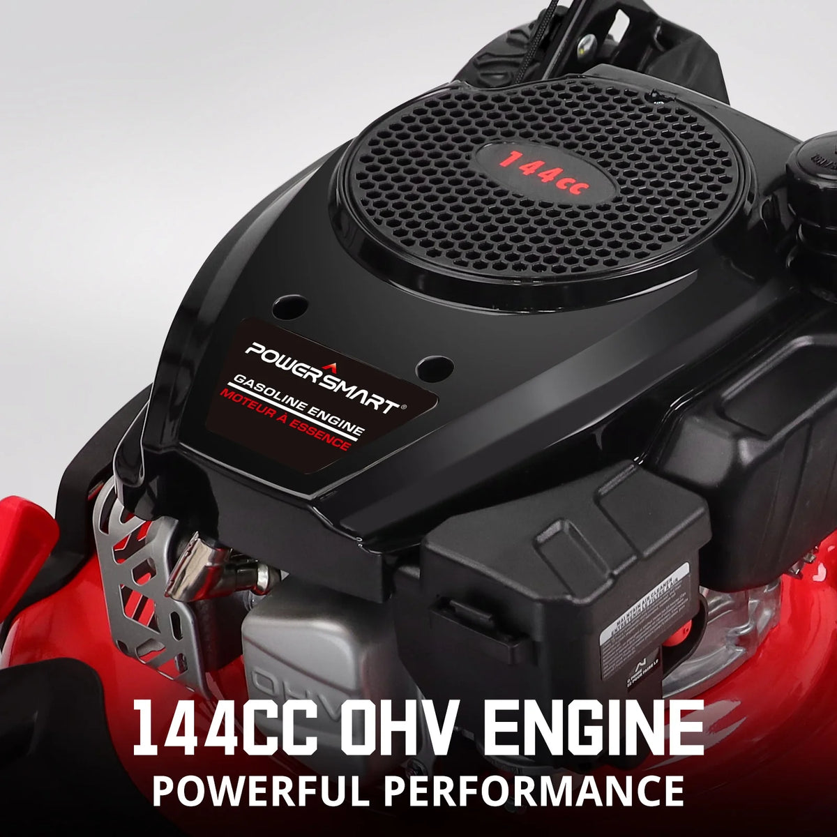 Gas Push Lawn Mower 21-inch 3-in-1 144cc OHV Gas Engine C9015