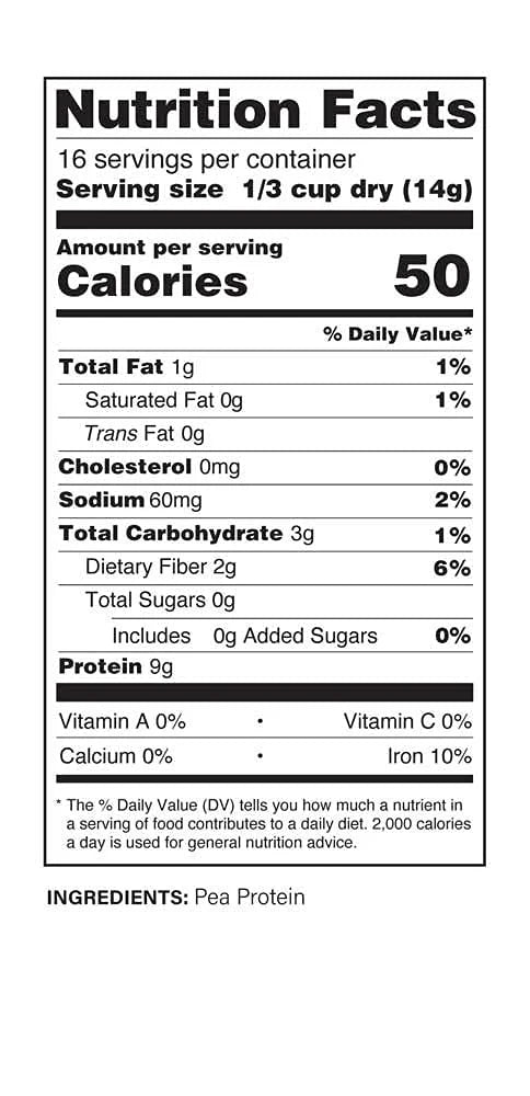 Unflavored Plant Protein Crumbles, 8 oz (Pack of 6) N8745