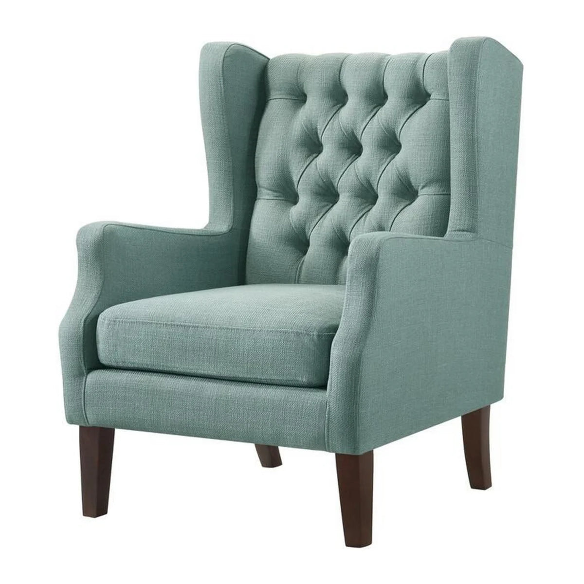 Teal Fabric Accent Chair D54164