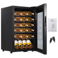 24-Bottle Wine Cooler Refrigerator with Glass Door G681399