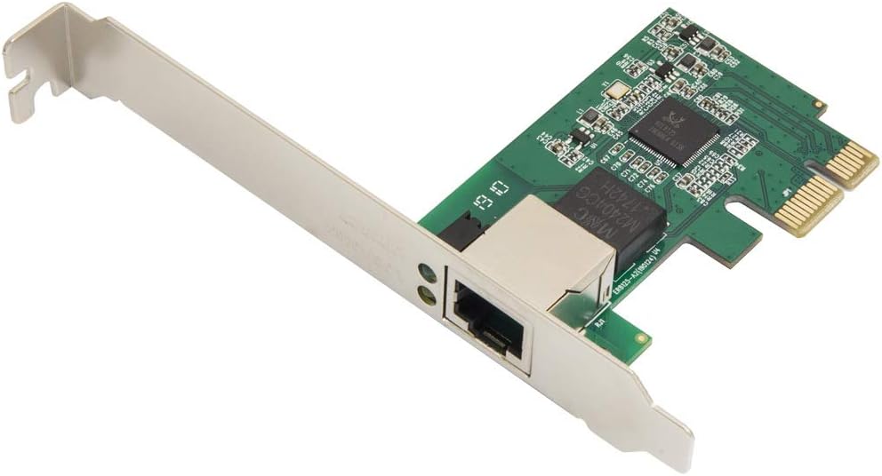 2.5 Gigabit Ethernet PCI-E Network Card RJ45 LAN Adapter Low Profile Bracket Pack of 2 M350