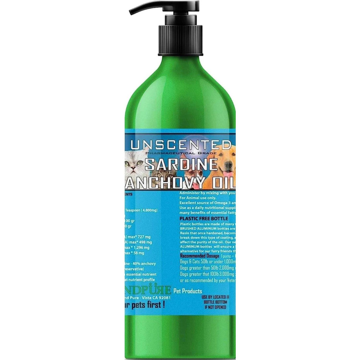 Unscented Sardine-Anchovy Oil T566881