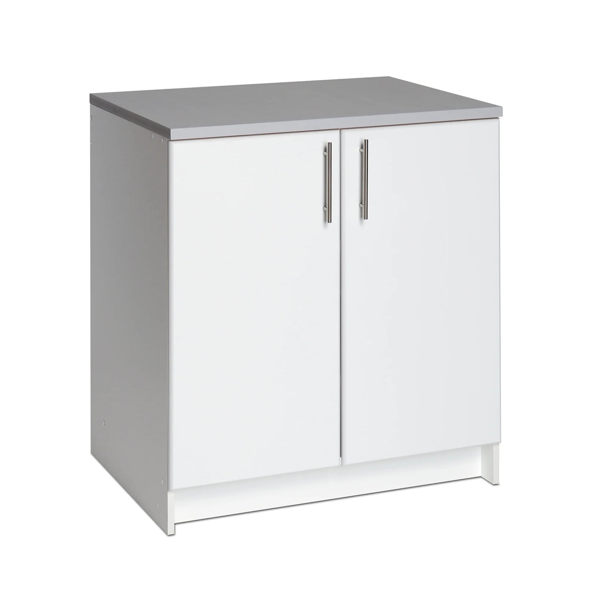 White 32 Storage Cabinet with 1 Adjustable Shelf F8934
