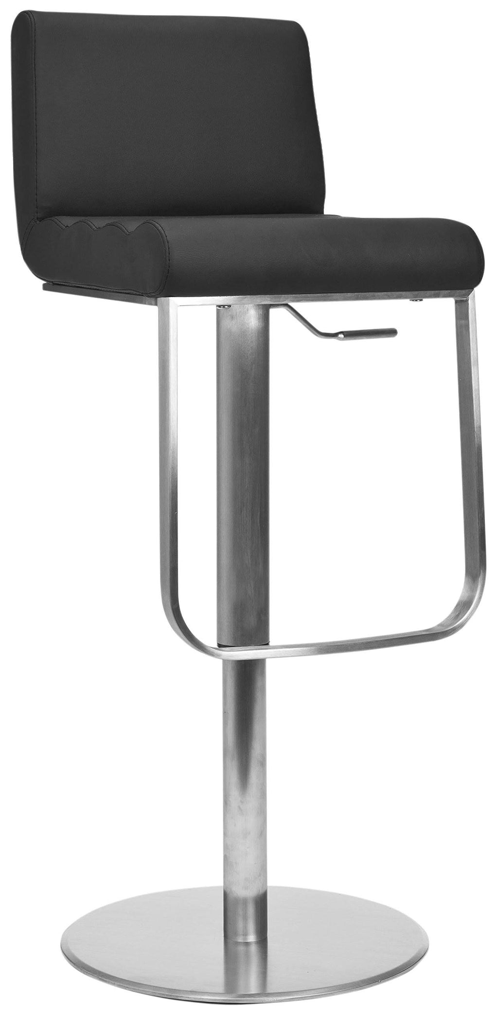 Black Gas Lift Swivel Bar Stool M163867