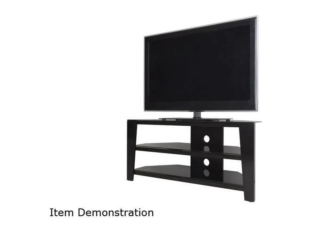 Gloss Black TV Floor Stand E33009