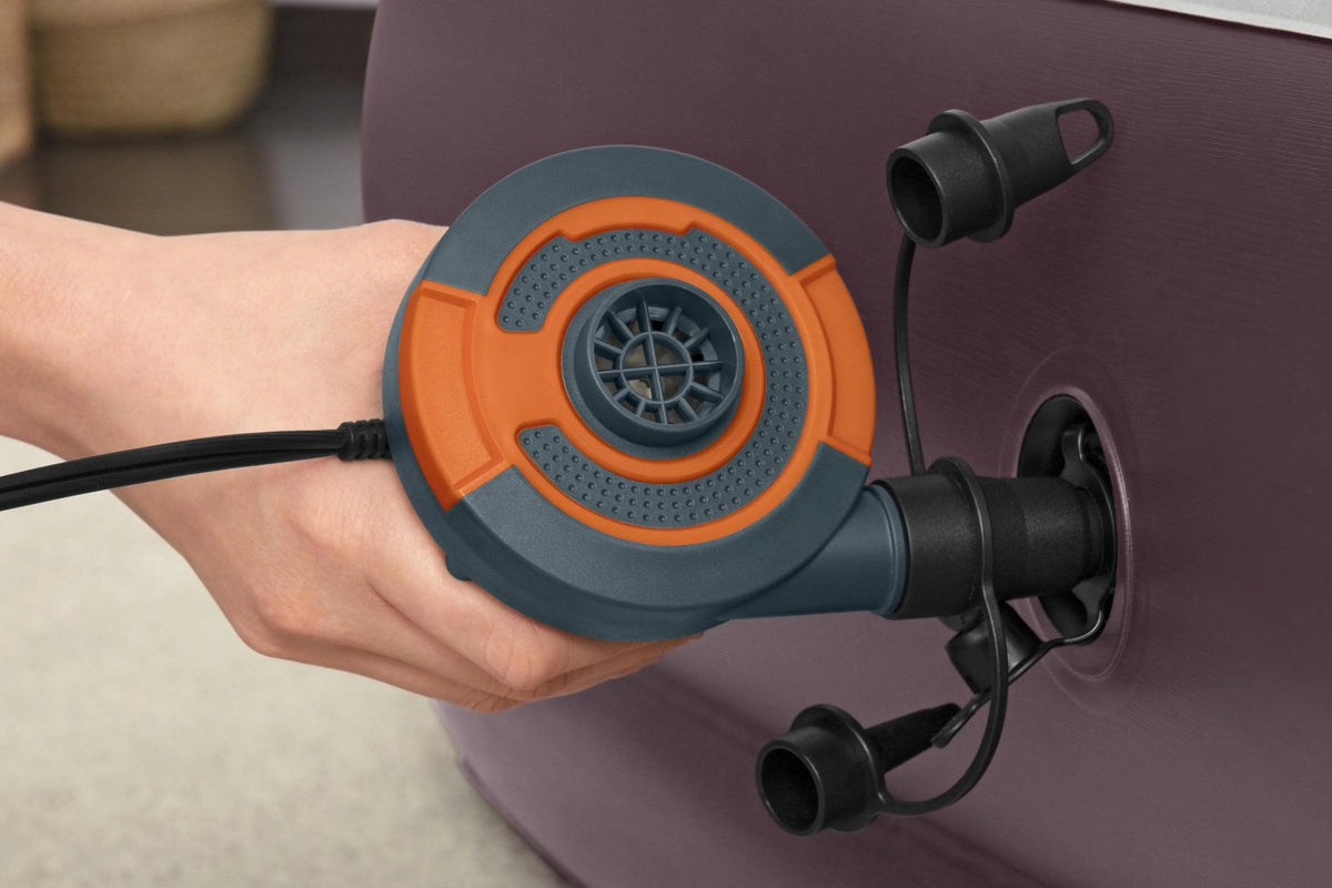 Electric Air Pump Grey and Orange C303944