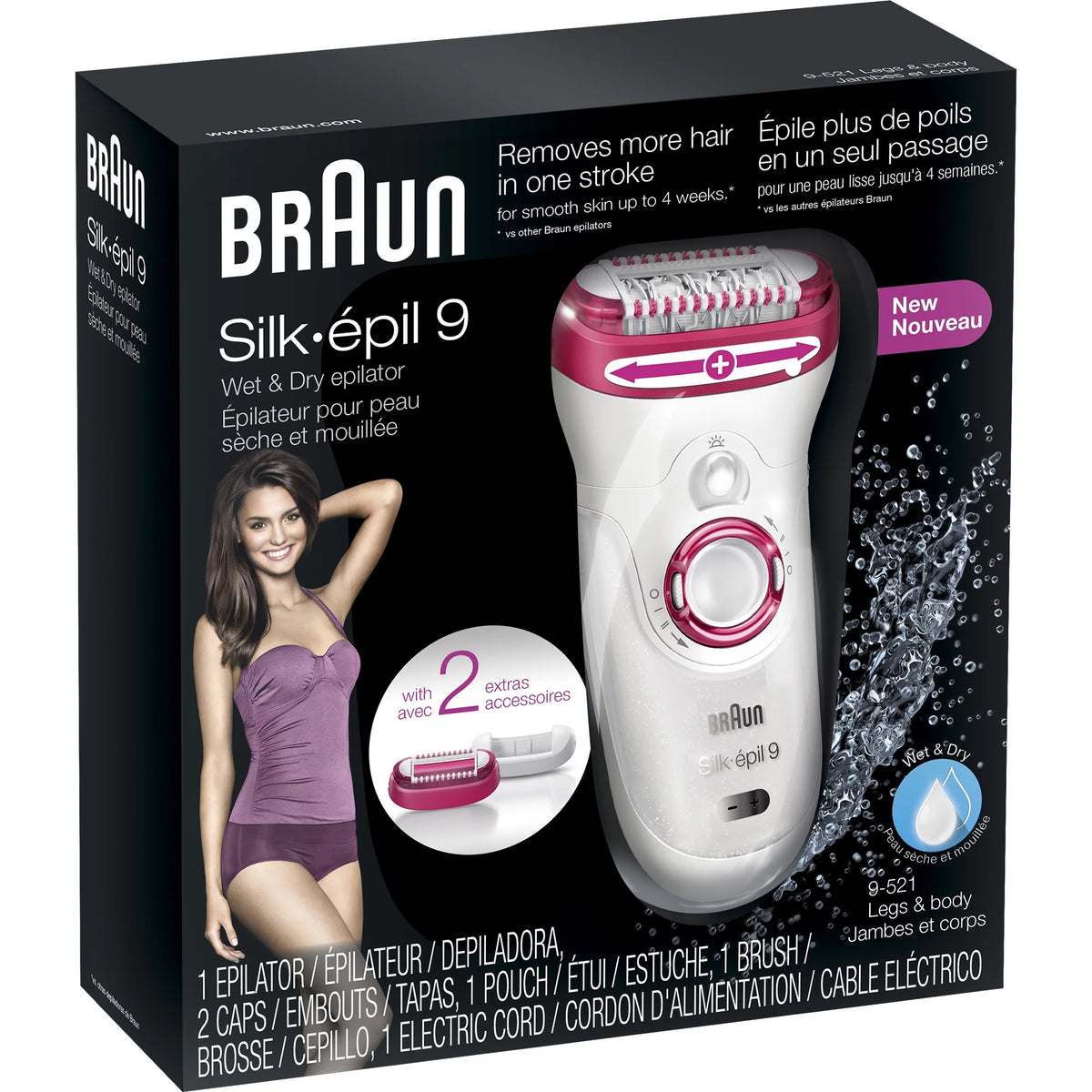 Wet & Dry Cordless Epilator E70292