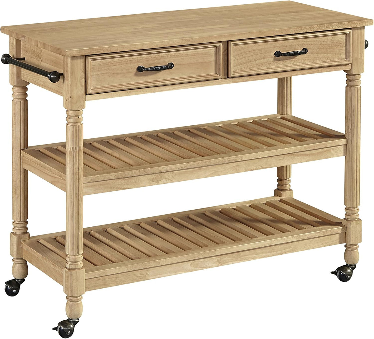Black Kitchen Cart D5558
