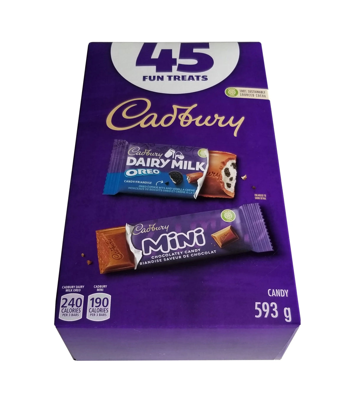 Chocolate Bars 45 count 593g V35978