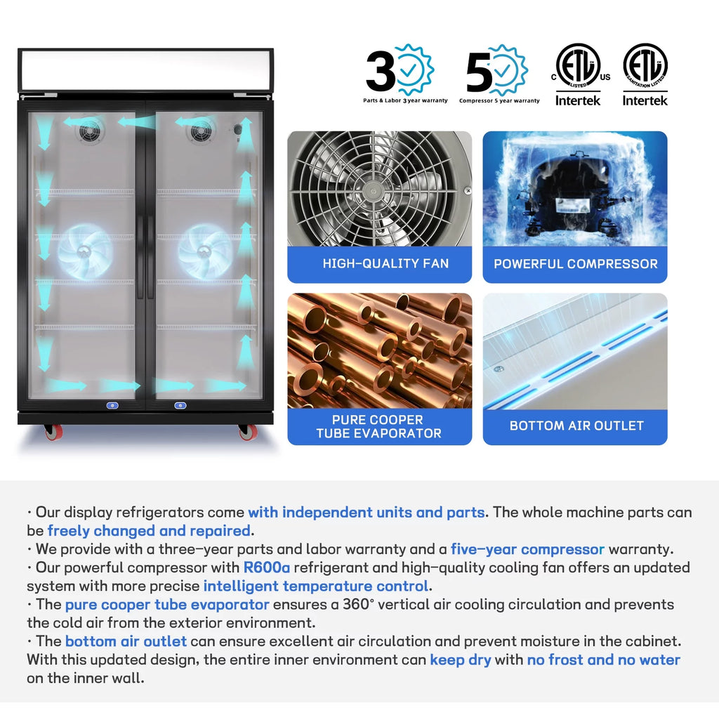 38.5 Cu.Ft Merchandising Refrigerator N58341