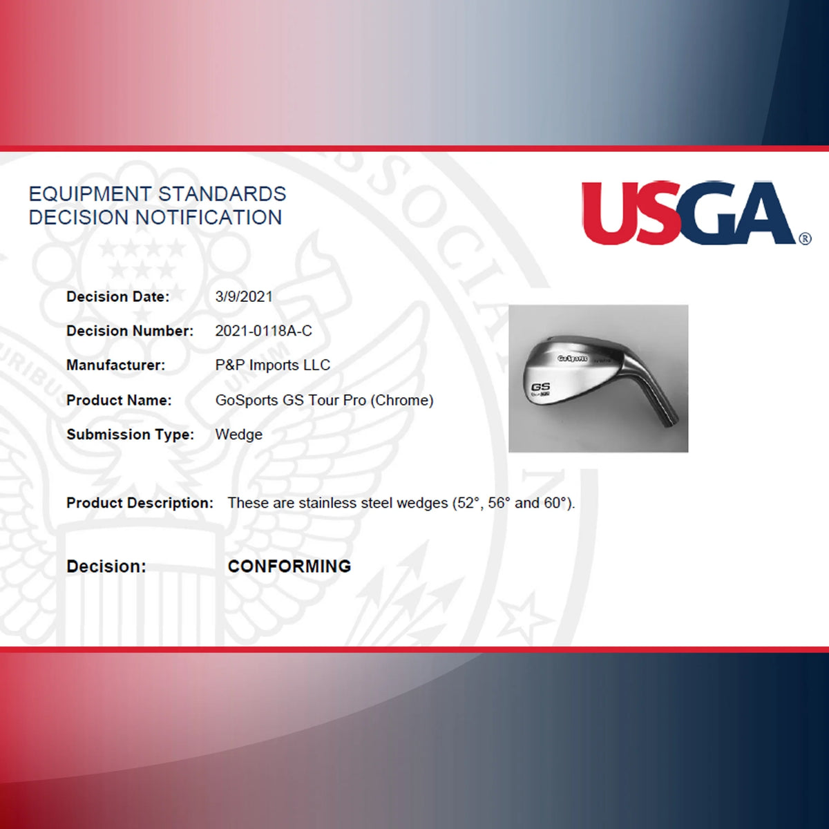56 Degree Sand Wedge in Satin Finish I47807