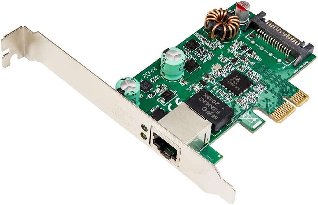 2.5 Gigabit Ethernet PCI-E Network Card RJ45 LAN Adapter Low Profile Bracket Pack of 2 M350