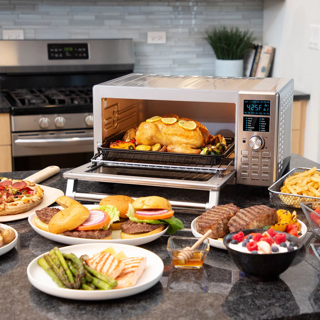 30-Qt 12-in-1 Air Fryer Toaster Oven O92918