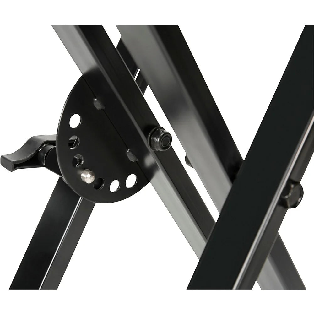 Black Double-Braced Keyboard Stand F801
