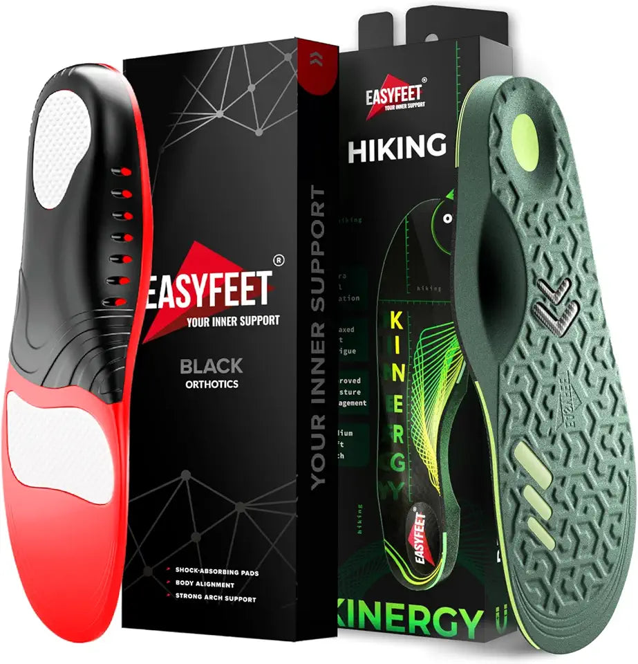 Anti-Fatigue High Arch Support Insoles for Plantar Fasciitis Flat Feet Size M G949