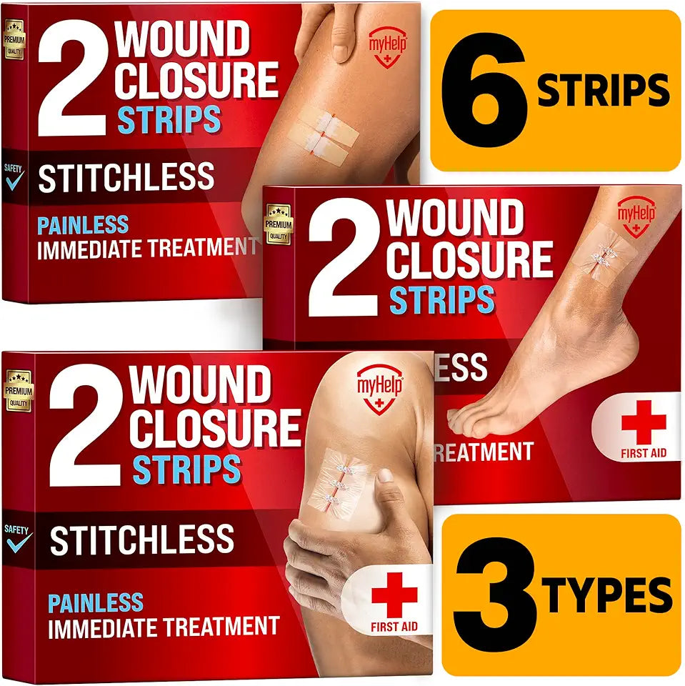 Emergency Wound Closure Strips 6 Count R92537