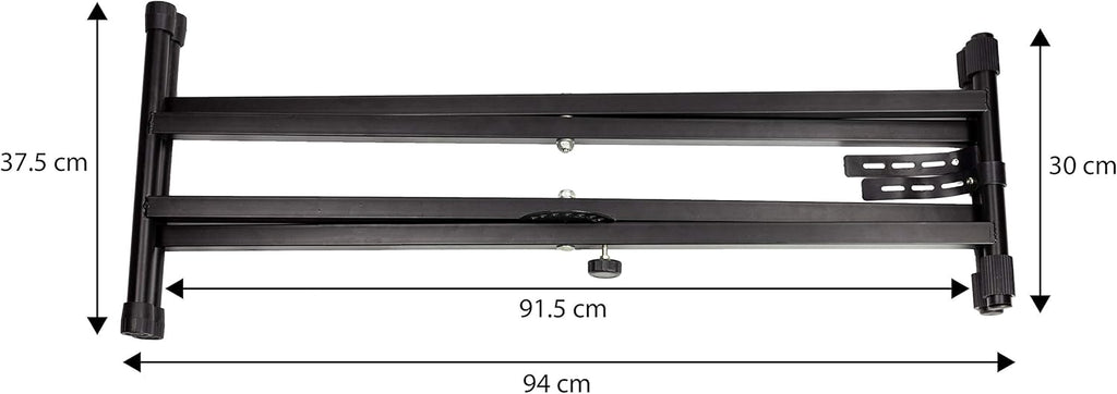 Adjustable Keyboard Stand with Locking Straps R300718