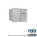 4C Horizontal Mailbox, Aluminum F149531