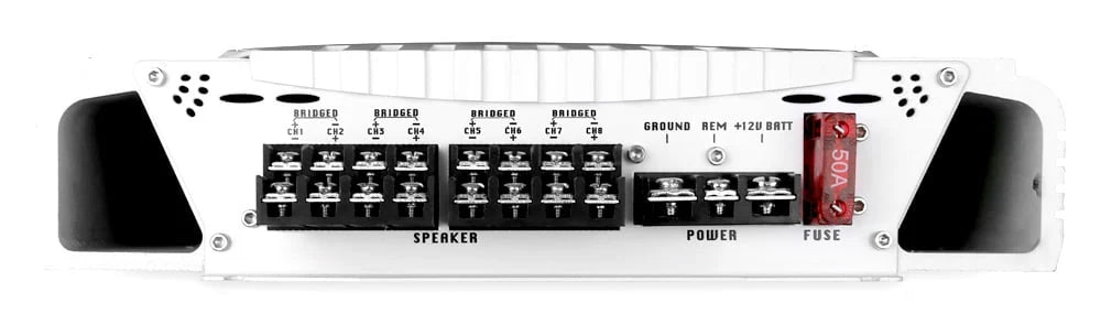 8 Channel 3000 Watt Waterproof Marine Amplifier D6460