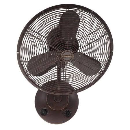 Oscillating Wall Mounted Fan Aged Bronze R97084