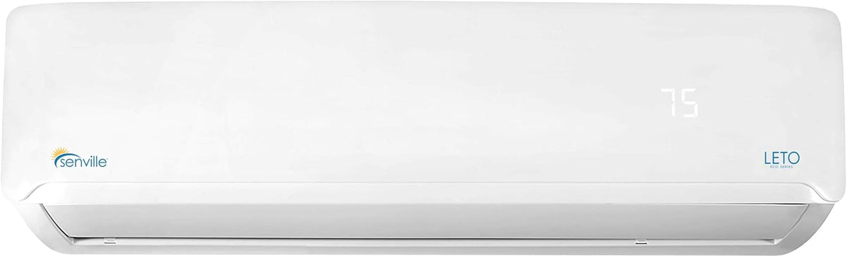 18000 BTU 208/230V White Mini Split Air Conditioner Heat Pump R39896