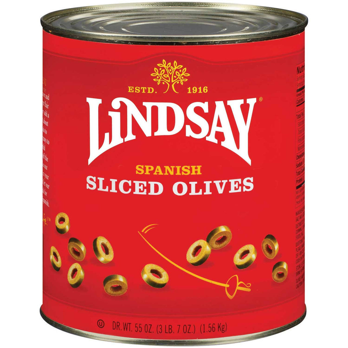 Spanish Green Sliced Olives 6 Packs Y6948