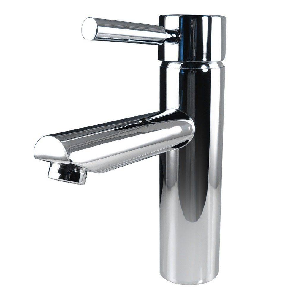 Chrome Single Hole Bathroom Vanity Faucet J584