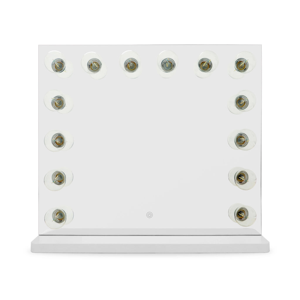 White Vanity Mirror with Smart Sensor Switch E616