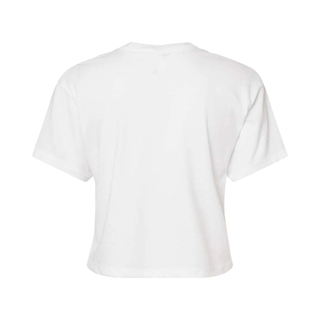 Juniors Cropped Cotton Blend T-Shirt I73240