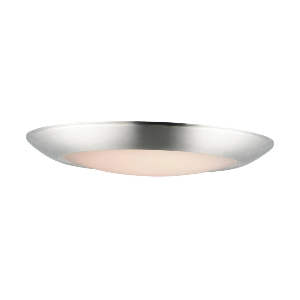 Satin Nickel LED Flush Mount P8231