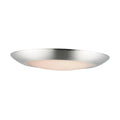 Satin Nickel LED Flush Mount P8231