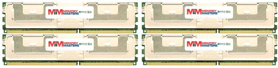 16GB (4x4GB) DDR2-800MHz PC2-6400 ECC FBDIMM 2Rx4 1.8V Fully Buffered Memory I223658