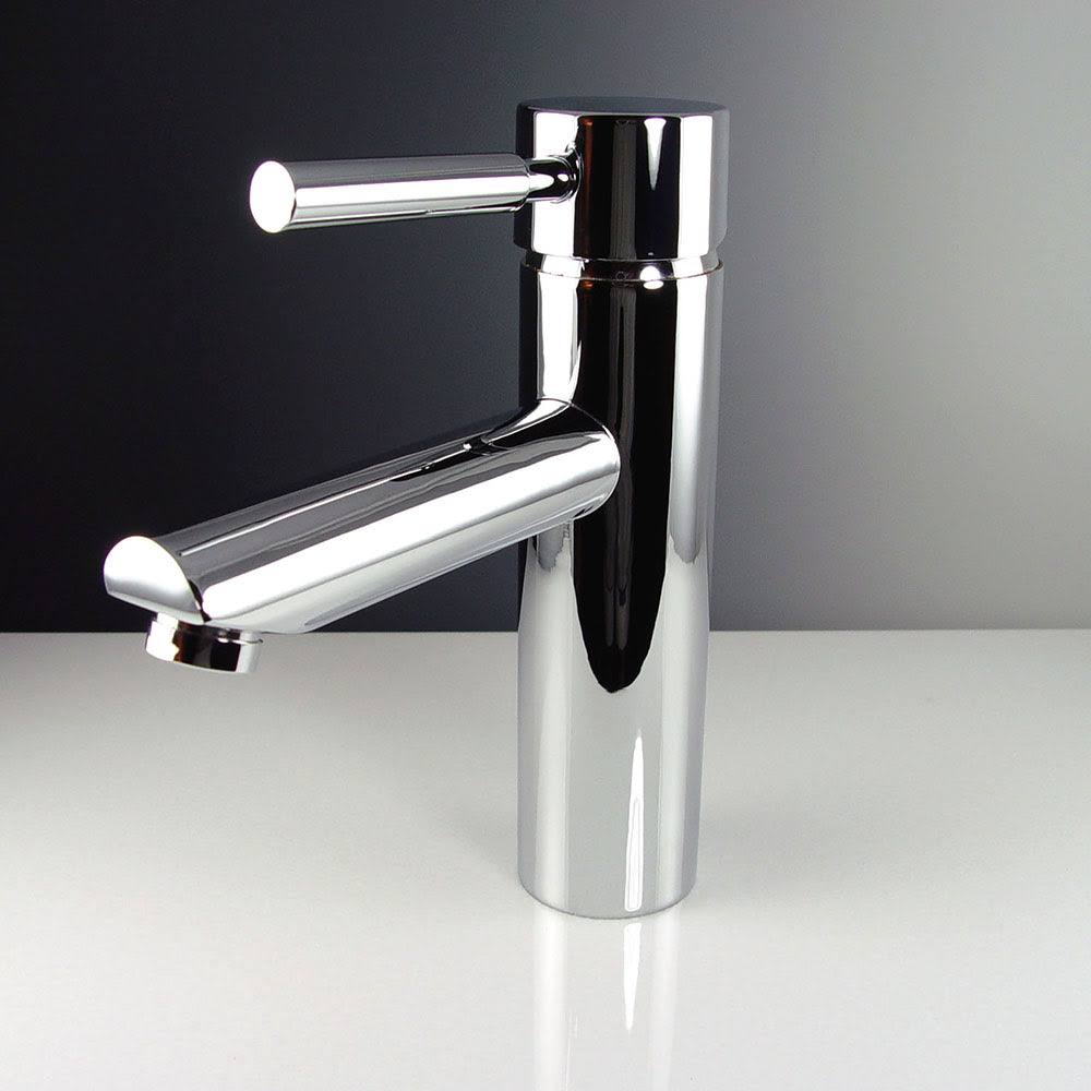Chrome Single Hole Bathroom Vanity Faucet J584