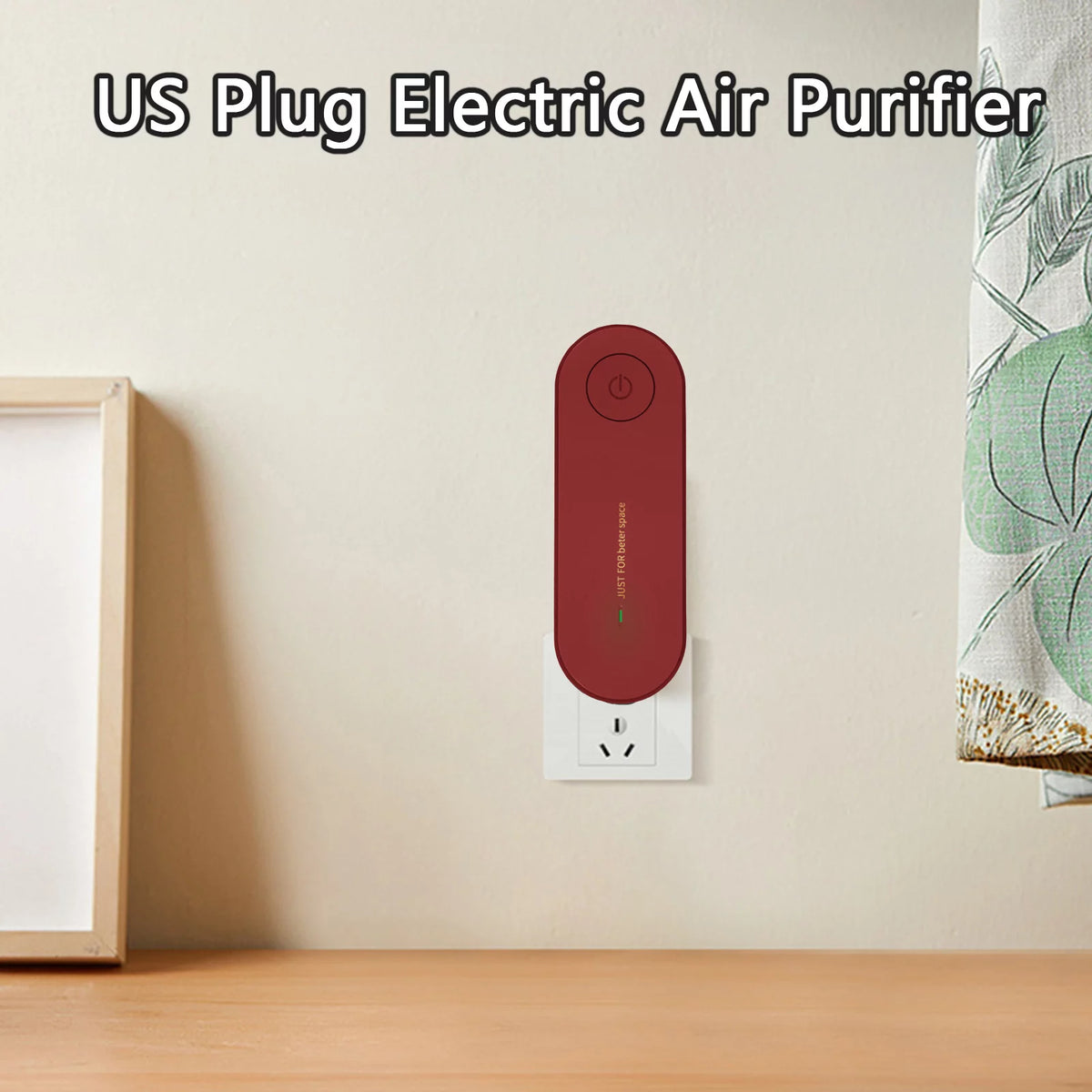 Air Purifier, 20 Million Negative Ions, Low Noise, Electric U4398