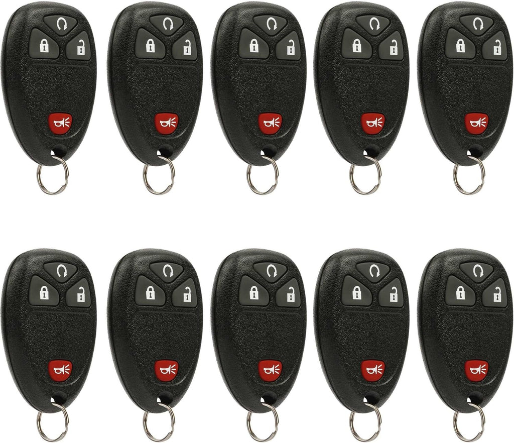 Bulk Lot of 10 Pack of 2 Keyless Entry Remote E823