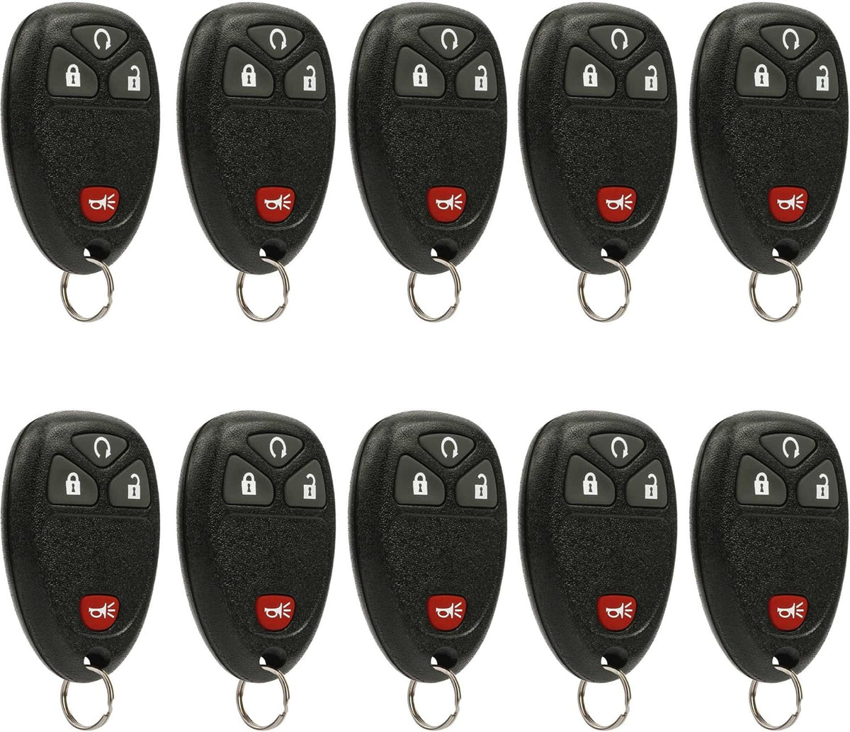 Bulk Lot of 10 Pack of 2 Keyless Entry Remote E823