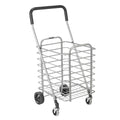 Grey Aluminum Shopping Cart C539545