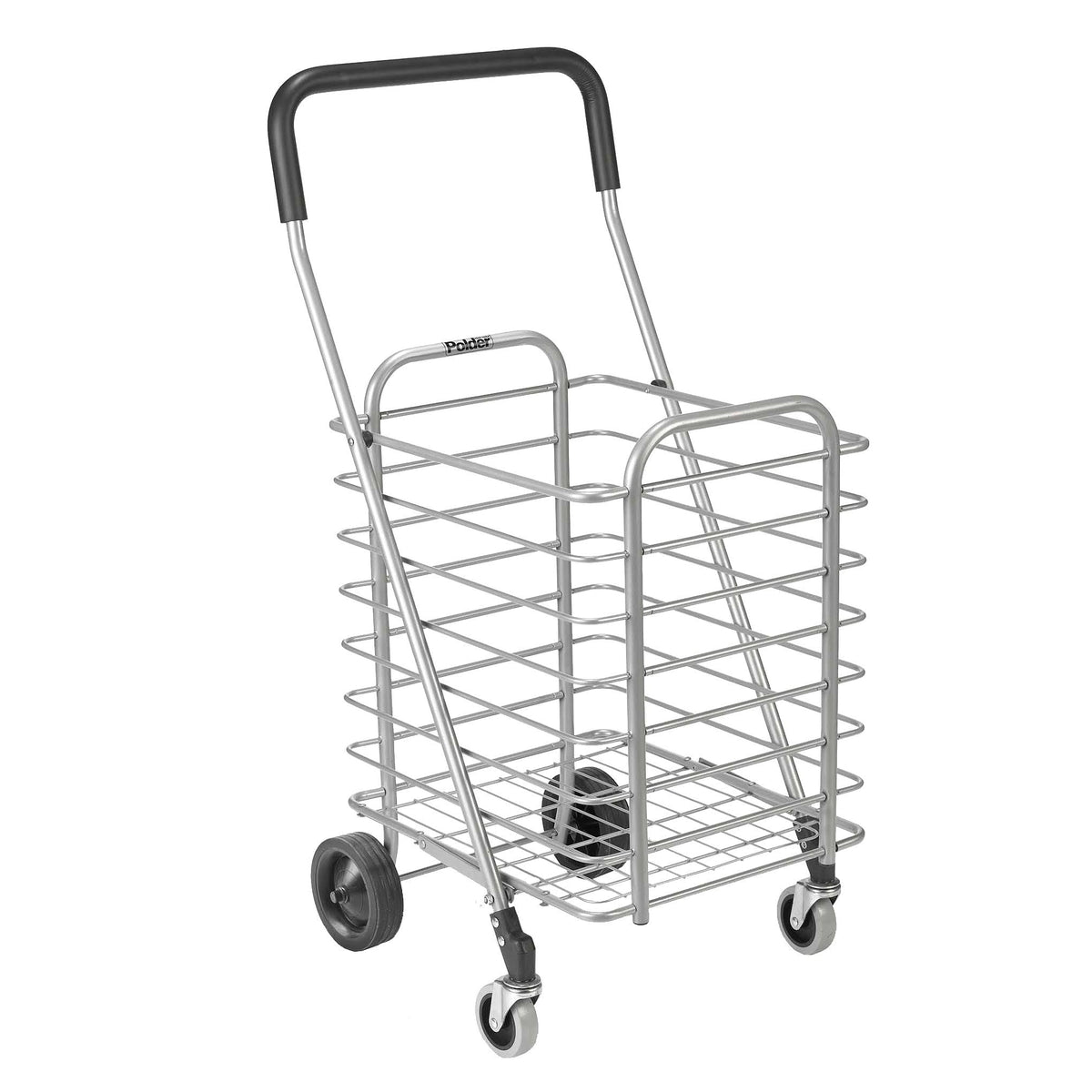 Grey Aluminum Shopping Cart C539545