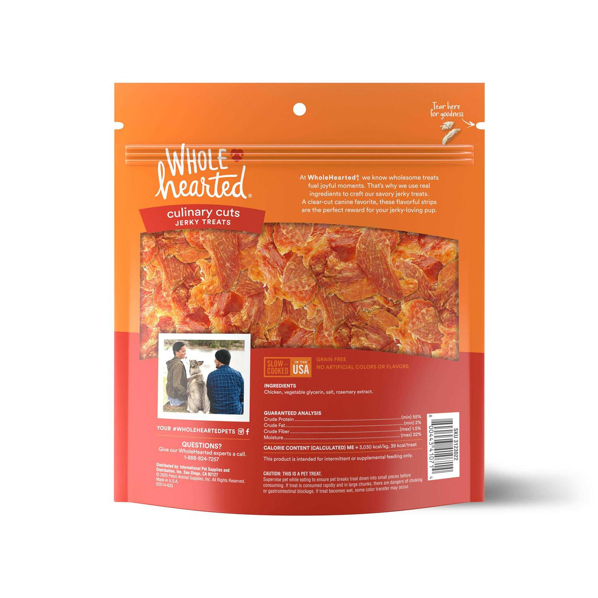 Chicken Recipe Jerky Dog Treats F6280