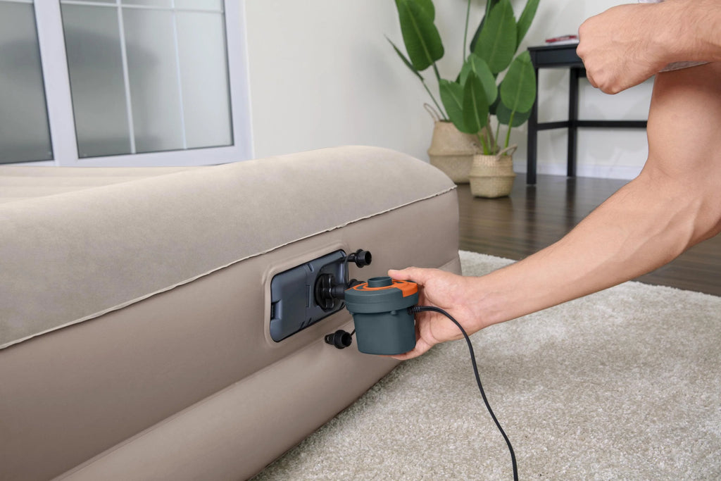 Electric Air Pump Grey and Orange C303944