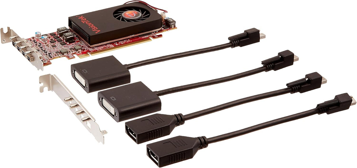 Radeon 7750 2GB GDDR5 6 Mini DisplayPorts PCI Express 3.0 Graphics Card R6554