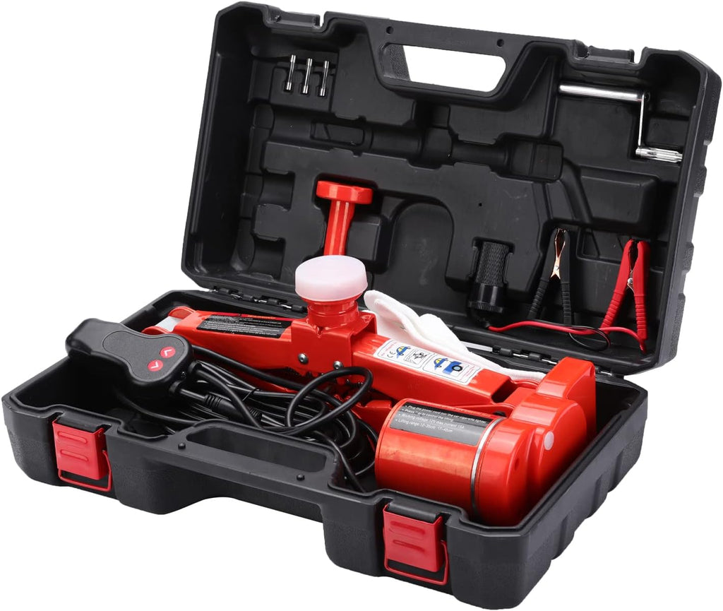 Red Pack of 2 Electric Car Jack Kit F5208